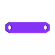 v5_battery_mount_bracket.stl Einfaches Wechselsystem für Micro 105 FPV Quadcopter