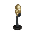 0002.png Abstract Art Face Statue Masks Luxury Home Decor Thinker