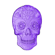 P294.STL Sugar skull