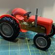 Tractor - Ferguson TE20 - Fully printable kit - scale 1/18