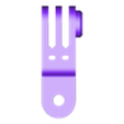 Pb023_gopro_extension_50mm_twisted.stl Gopro Arm connectors set