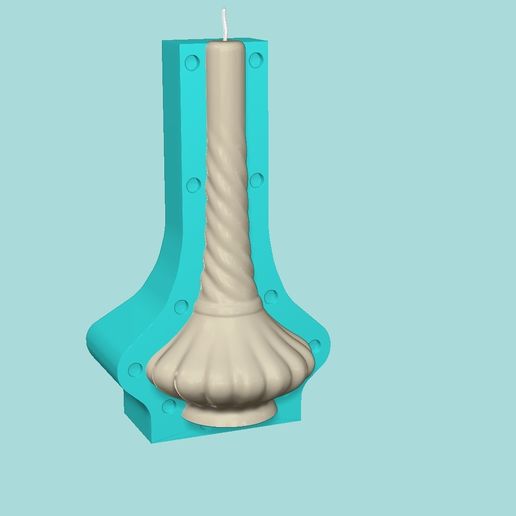 r9-7.jpg Moule à bougie A09 - Moule à bougie Modèle de mèche