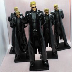 👨 Albert Wesker figure residual evil・ 3D File for ・Cults