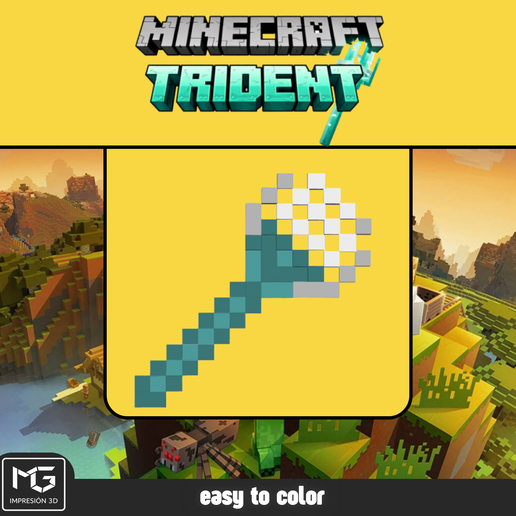 Minecraft Trident / Minecraft Trident