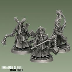 MINIATURES Fichier 3D Offre groupée Nuclear Cult Zealots・Design pour imprimante 3D à télécharger