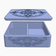 Captura-de-Pantalla-2023-03-08-a-las-17.54.54.jpg STL file WEED BOX WEED CONTAINER WEED 420 BIG MANDALA GRINDERKING 180X180X50MM EASY PRINT・3D printing model to download