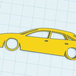 Web-capture_20-11-2023_222628_www.tinkercad.com.jpeg Porte-clés Mazda 323F Astina Lantis BA Silhouette