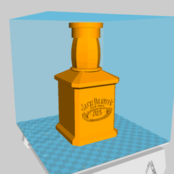 Sans titre.png Fichier STL gratuit Chicha Jack Daniel's・Modèle pour impression 3D à télécharger, BaptisteBldl