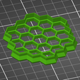wabe_1.png STL-Datei HONEYCOMB COOKIE CUTTERS SET - 5 Größen・3D-druckbare Vorlage zum herunterladen