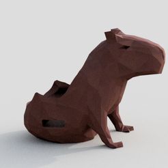 capybaracult.jpg STL file capybara alexa 100 mm・3D printer design to download, allanchiass