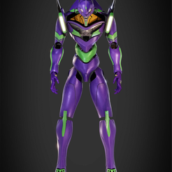 EVA-01Frontal.png STL file Evangelion EVA-01 Full Armor for Cosplay・3D printer design to download