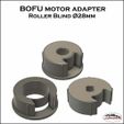BOFU_motor_adapter_roller_blind_01.jpg BOFU motor adapter Roller Blind