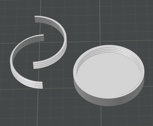 bottle cup universal 3D model