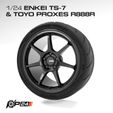 P1.jpg 1/24 18-inch Enkei TS-7 & Toyo Proxes R888R Combo