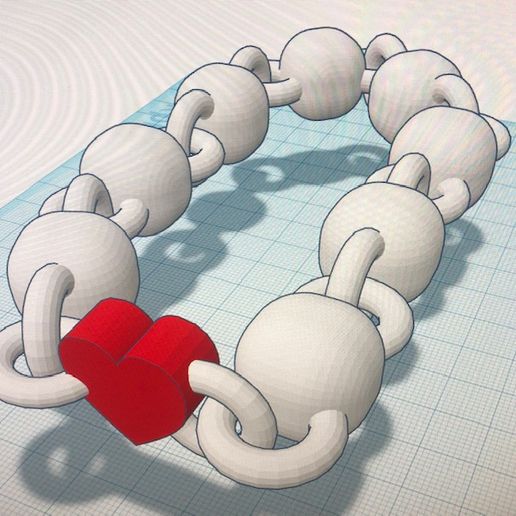 Lover Bracelet 3D model