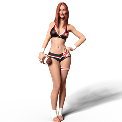 lfl2.png Archivo STL LFL AMERICAN GIRL・Objeto de impresión 3D para descargar