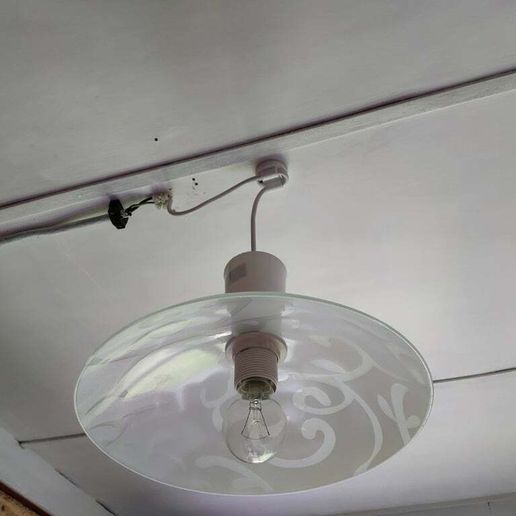 Ceiling Light Strain Relief - 3D model önizlemesi