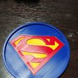 SupermanCoaster.jpg Superman Coaster (2 or 3 Colors)