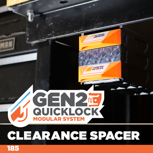 GEN2 Clearance Spacer - 185 3D model