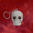 Front.png Skull Keychain