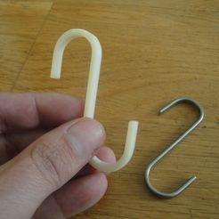 DSC04053_display_large_display_large.jpg Free STL file Ikea hook clone・3D printing template to download