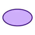 60x35_Plain_Oval_6x3.stl Plain Oval MagBase (3mm thick magnets)