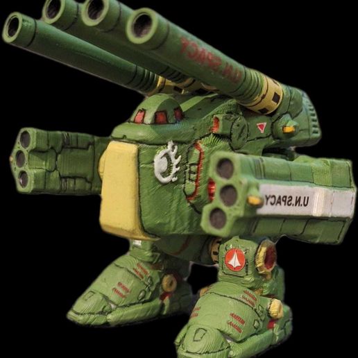SD Macross Destroid Monster MkII 3D model