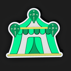 IMG_1546.png STL file Circus Badge LPI Joshua Pokemon・3D printer design to download