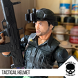 15.png Tactical Helmet for 6 inch action figures