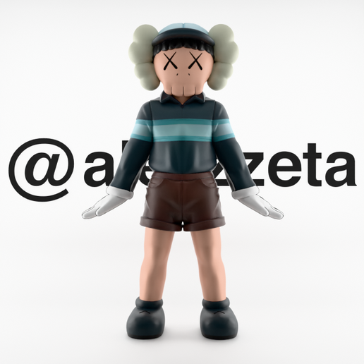 🦑 Kaws CHUL SU and YOUNG HEE Squid Game Season 3・ STL File for