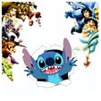1-1.jpg Lilo and Stitch cookie cutter Stl file