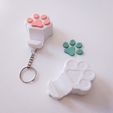 Combos-Gamer-187.jpg Keychain Phone Stand: Paw Print Design
