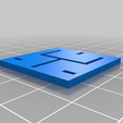 Cube_Mini_Hilbert_2nd_Iteration_Back_Plate.png Fichier STL gratuit Slide Fidget - Courbe de Hilbert・Modèle pour impression 3D à télécharger