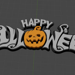 Screenshot_1.png Free STL file Happy Halloween・3D printing model to download