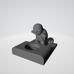 Base-de-Carregamento-Squirtle.png STL file Apple Watch Charging Base Squirtle・3D printer design to download