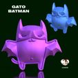 Gato-Batman-R.jpg Gatman: Feline Night Sculpture