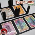 14.jpg TICKET TO RIDE EUROPE INSERTS / INTERNAL ORGANIZER BY AM-MEDIA