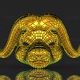 default.145.jpg Squid Game Mask - Vip Buffalo Mask Cosplay 3D print model