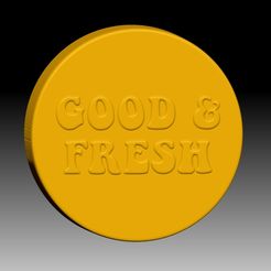 GoodandFresh.jpg STL file GOOD AND FRESH SOLID SHAMPOO AND MOLD FOR SOAP PUMP・3D printer design to download