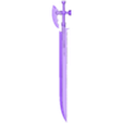 espada furry 01.stl Sword original model