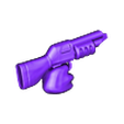 SHOOTGUN_HAND.stl WORMS 2 ARMAGEDDON
