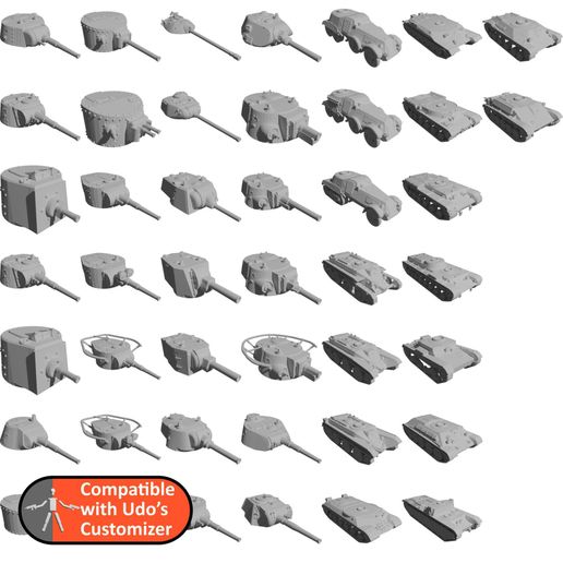 Soviet Tank Library for the Customizer