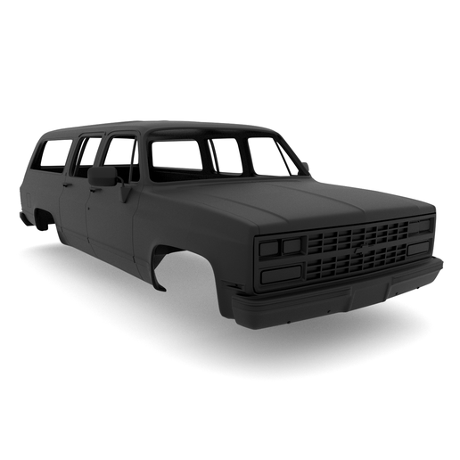 🚙 1/25 Scale 1989 Chevrolet Suburban Body・ 3D File for 3D printing・Cults