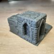 Custom-Stairs-2.jpg Heroquest Structures with BONUS Magical Door and Card Stand