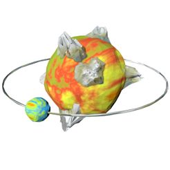 Low-Poly-Planet01-opensea.jpg Archivo 3D Planeta Low Poly・Plan de impresión en 3D para descargar