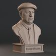 002.jpg Pablo Neruda Bust Sculpture
