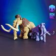 img_Manny_004.jpg MANNY - ICE AGE - MAMMOTH - ARTICULATED , PRINT-IN-PLACE, FLEXI