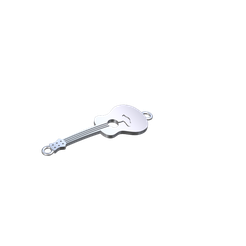 3.png STL file guitar bracelet・3D printing design to download