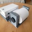 20260223_133354.jpg MUNBYN ITPP130B Thermal Printer - All-in-One Printer Stand & Label Roll Holder