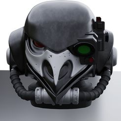 Render 1.jpg Fichier STL gratuit Elite Broody Magpie Helmet - SpecOps.・Design pour imprimante 3D à télécharger